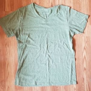 Super soft green cotton tee